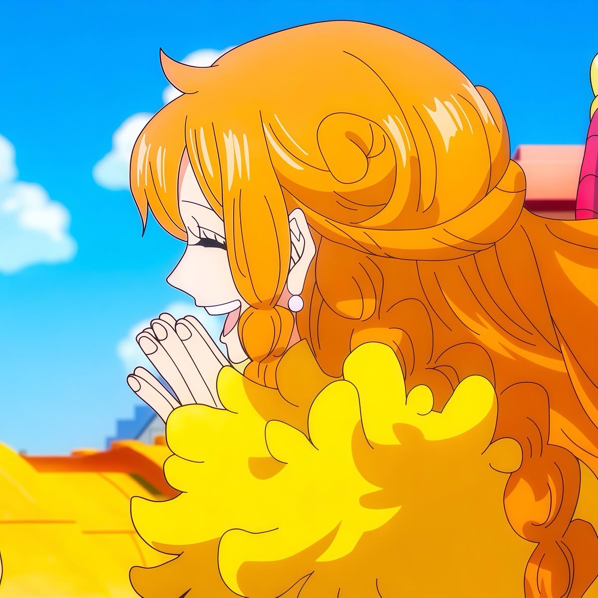 Nmiome's tweet photo. Nami’s Elbaf outfit… she’s so fine https://t.co/AyGhAbYGrY