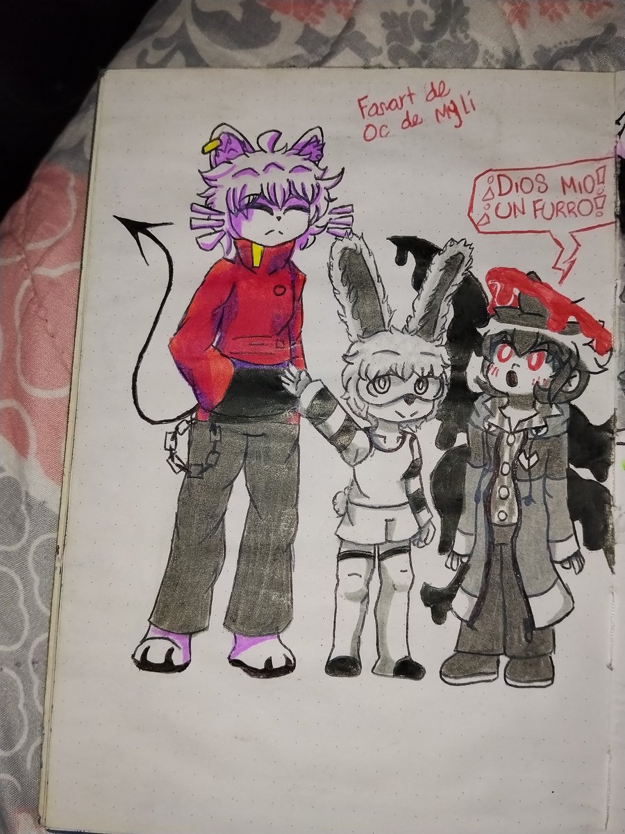 ASAT_DRAW's tweet photo. Fanart to my boyfriend's OC lol 💓 https://t.co/HcJ6igf9gE
