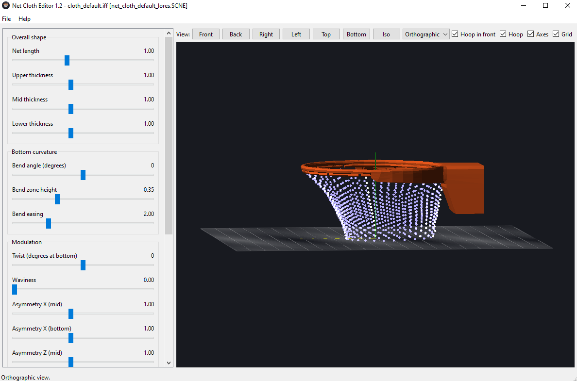 MauroAnceschi's tweet photo. NBA 2K27 Net Model and Physics Editor just available on Ko-Fi...let's create your own net without Blender or hex skills!

https://t.co/xKlGK7kHSA https://t.co/6neGArz3qn