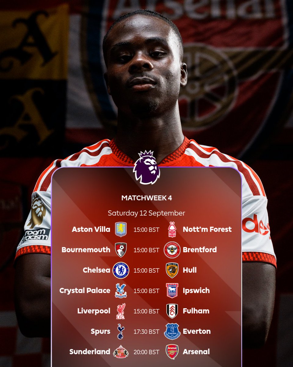 premierleague's tweet photo. An action-packed Saturday is coming up 🍿 https://t.co/TGVi2K4fNn