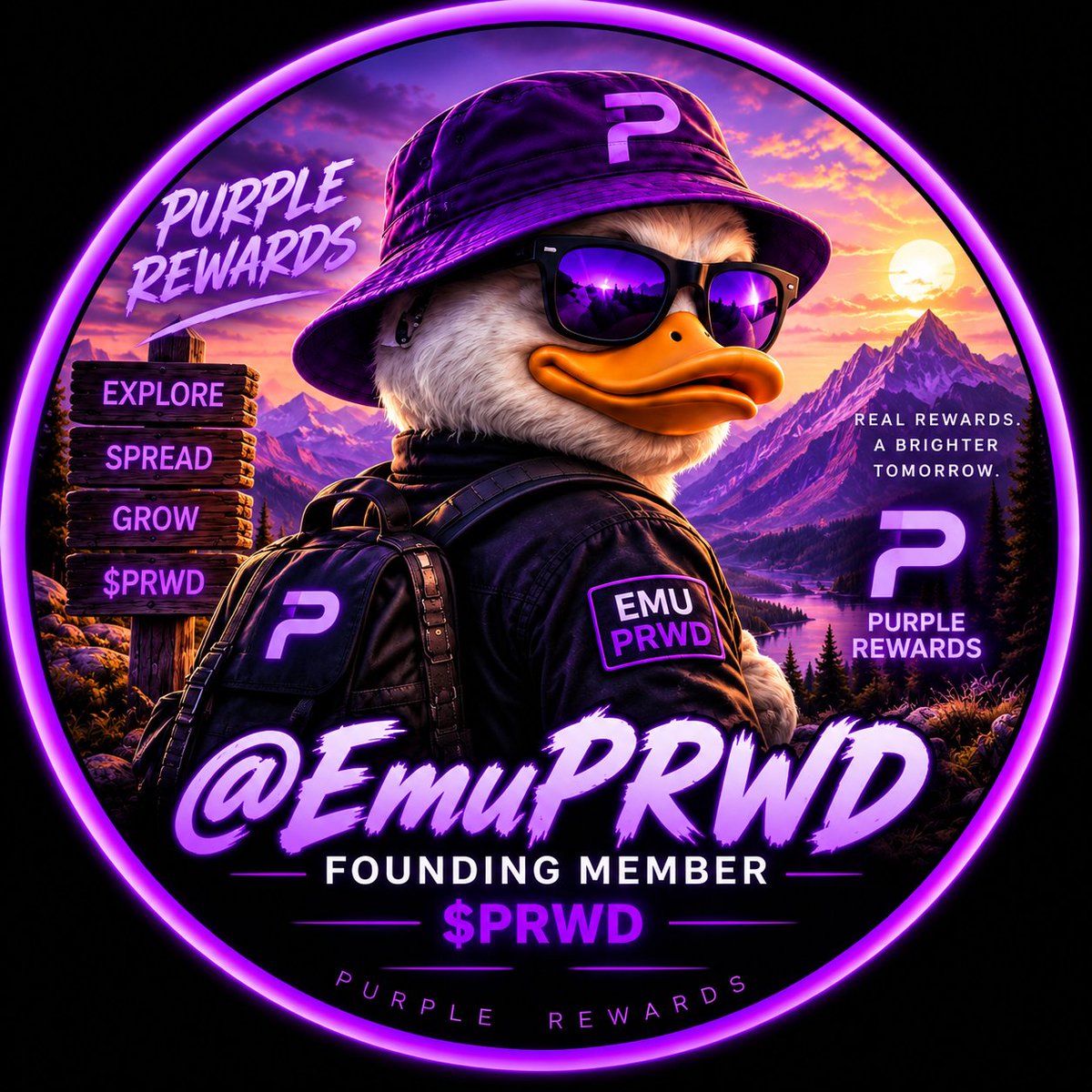 Jardaoo's tweet photo. π£ Meet @EmuPRWD β Founding Member of $PRWD
One of the first people to join the Purple Rewards journey.
Early believer. Early supporter. Here from the beginning. π
Explore β’ Spread β’ Grow
$PRWD #PRWD #Solana #SolanaCommunity #Crypto #Web3 https://t.co/p4QyOVcf81