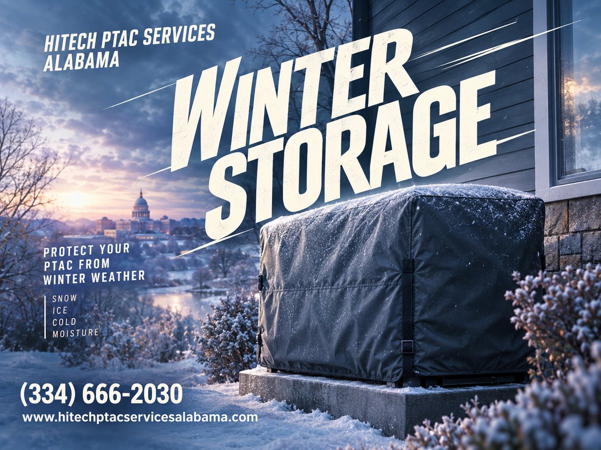 alabamahitech's tweet photo. ❄️ Give Your Outdoor AC Unit a Winter Protection Plan!

When cooling season ends, it's time to prepare your outdoor AC equipment for the off-season. Proper storage and protection can help keep your unit ready for the next hot Alabama summer.
Trust HITECH PTAC Services Alabama https://t.co/gbPY73g6Pp