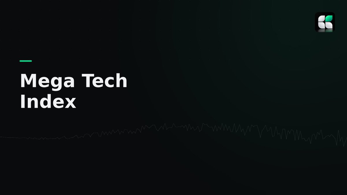 EquoraEQR's tweet photo. Mega Tech Index

Four balance sheets that set the pace for the whole tape. Equal weight, 4 holdings, growth profile. https://t.co/AqjOlYGMMU