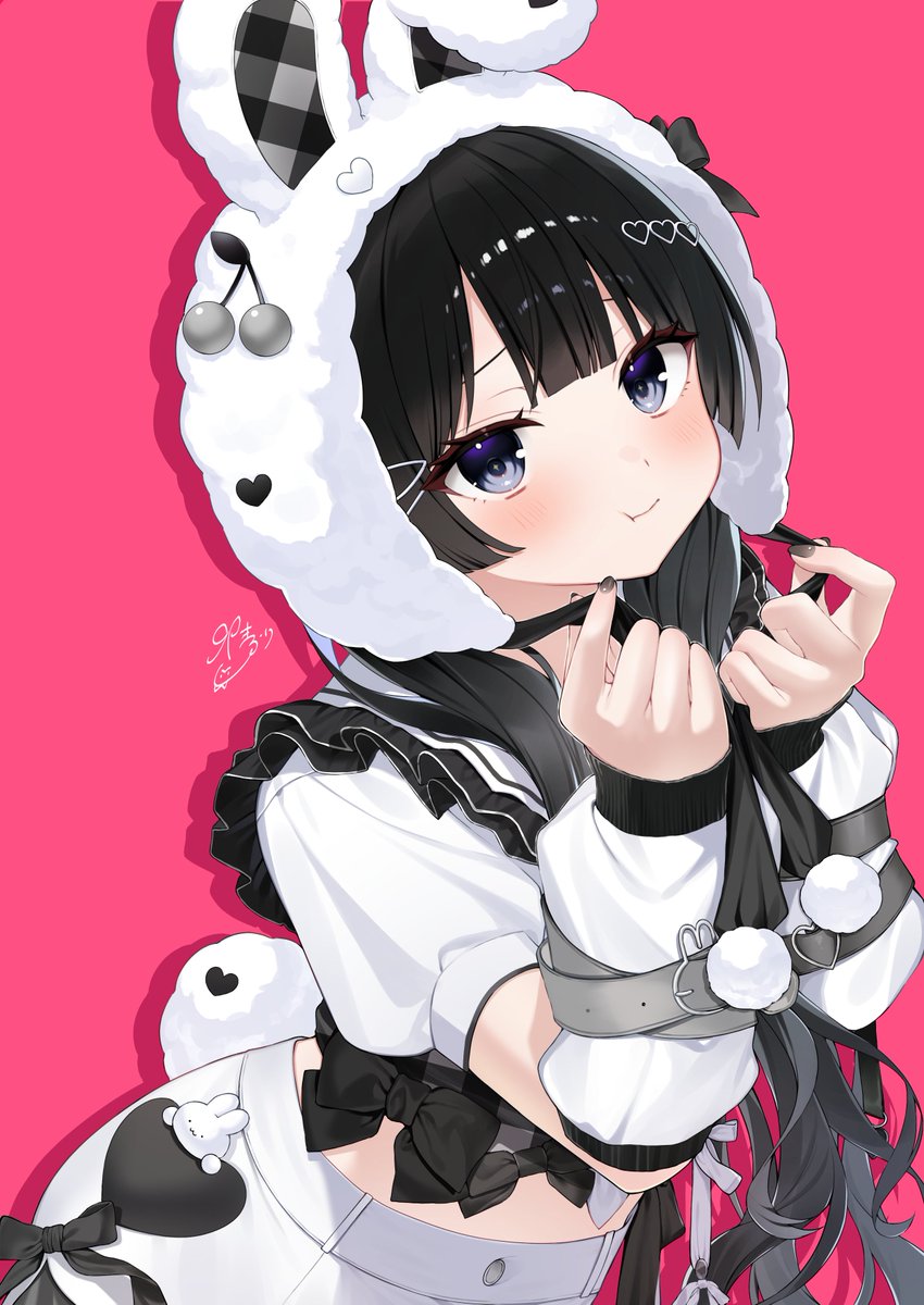 Mgmg_R1uv's tweet photo. 🍒🤍
 #みとあーと https://t.co/Dl735SA8d4