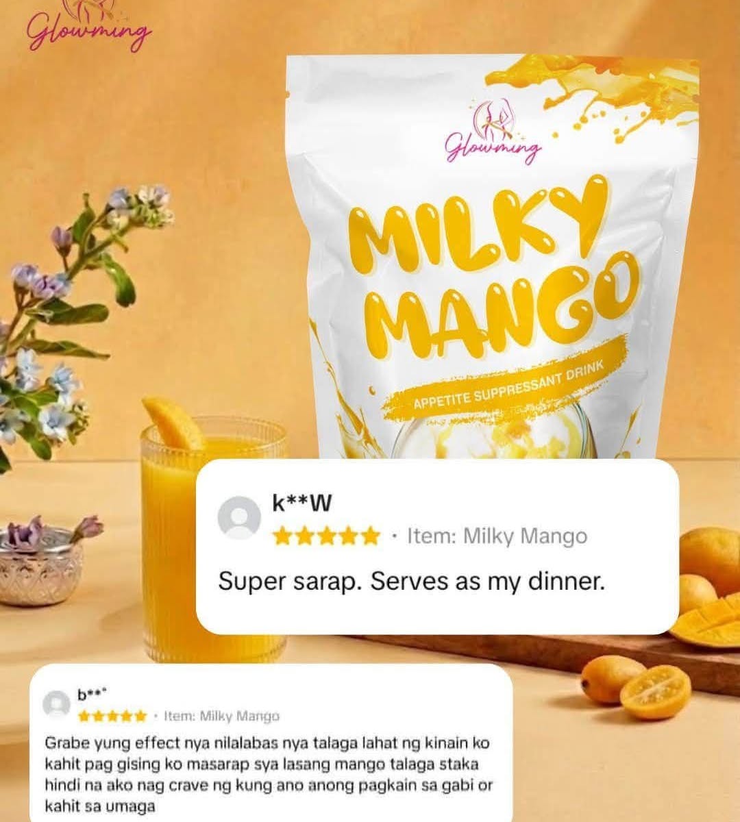 romaryto's tweet photo. Glowming Milky Mango is more than a drink—it’s a daily habit that supports collagen, brightens skin, and helps flush out what your body doesn’t need. Mango in. Toxins out. Glow. https://t.co/xBBpN4kVyv