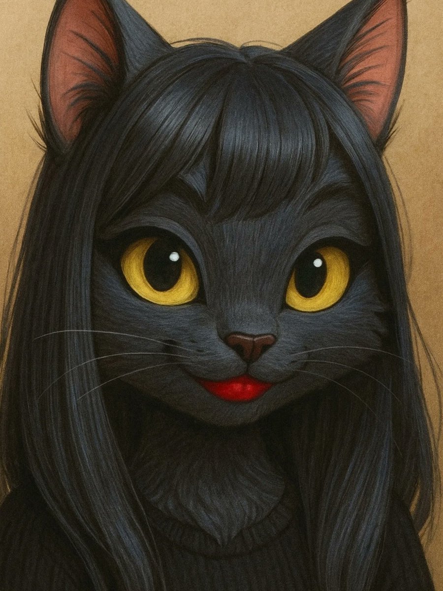Aleee_f's tweet photo. How AI sees me—I’m dying laughing. Lipstick is lipstick. https://t.co/fKcHyE99pD