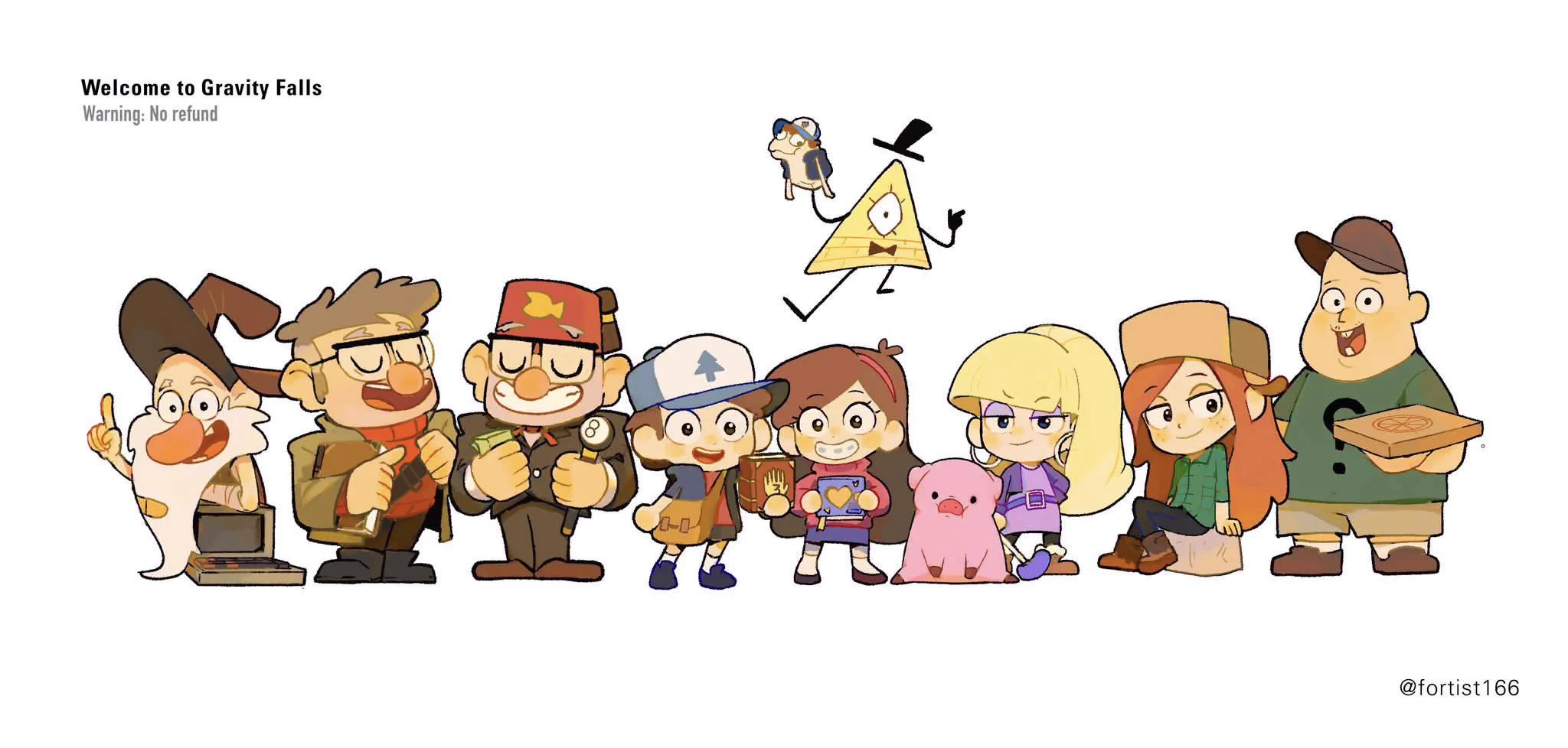 Fortist M 🍉 | COMM CLOSED on X: "#GravityFalls" / X