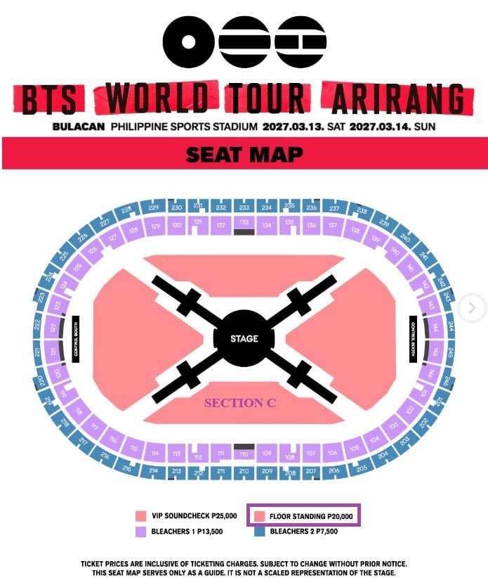 ticketmasterwrl's tweet photo. ✨ INTEREST CHECK ✨

BTS ARIRANG — BULACAN D2
🎟️ 2× Floor Standing C
🔢 QN: Between 10–30

RFS: Got extra tickets for D2.

⚠️ Not SRP
🤝 Verification can be done together at the concert venue
💰 DP: ₱2,000 per ticket
💵 Balance: On concert day

DM me or comment your budget. 📩 https://t.co/9OB7ln3POA
