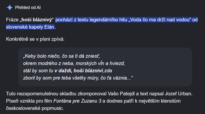 podlesak's tweet photo. Musím říct, že takhle epesně se mnou #AI dosud ještě nevyjebala... #elan #jožoraž https://t.co/cace6QS2YB
