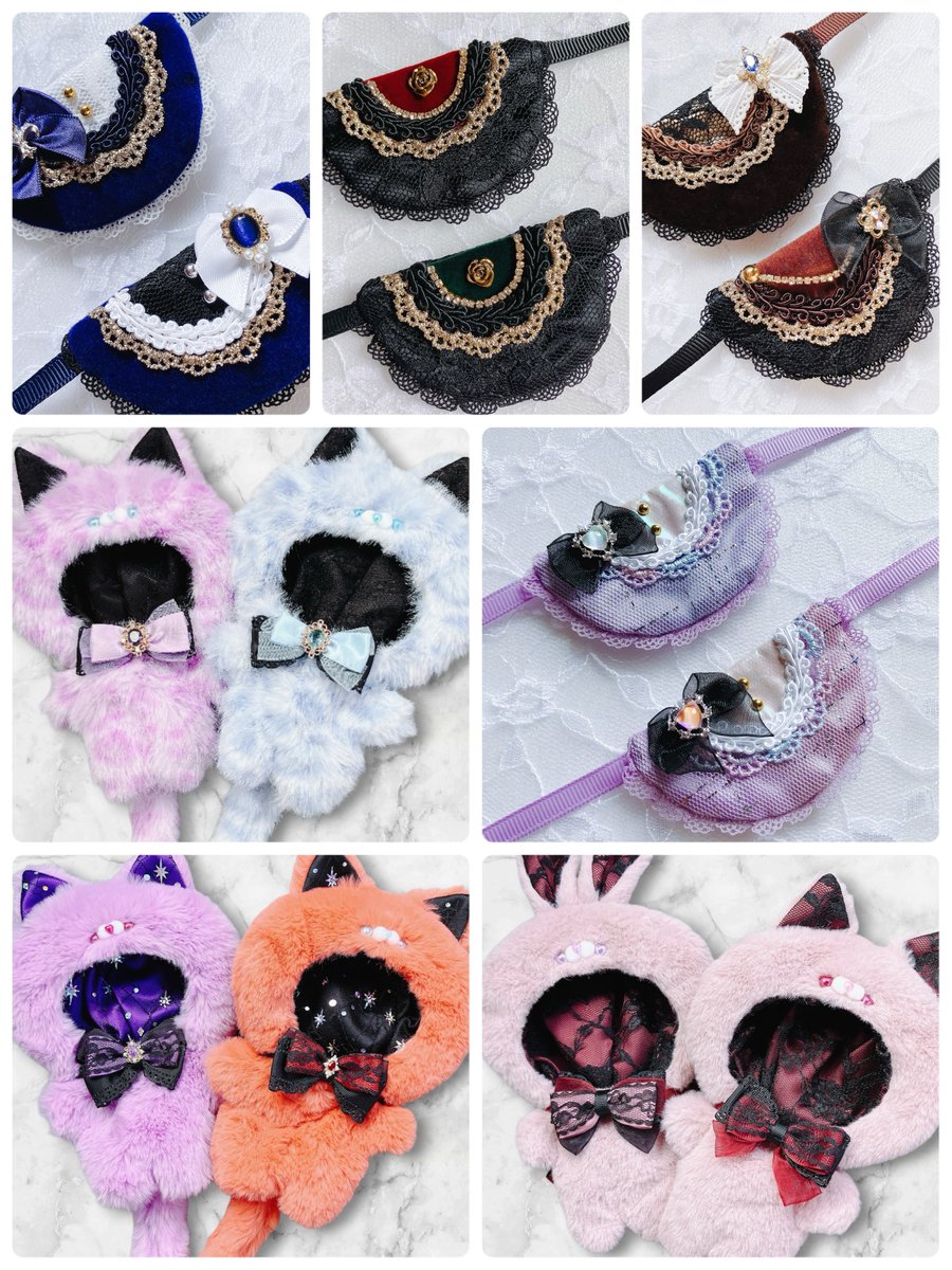kinmokuseior's tweet photo. 9/13 brilliant days
東7  R48ab
fainéant  -ふぇねあん-
ブリデ  おしながき

ぬい服、ぬいスタイ、ぬいリボン🎀、ぬいポーチ（バッグ）などのサークルです！

よろしくお願い致します✨

#fainéantのgoods https://t.co/egchk85zm1