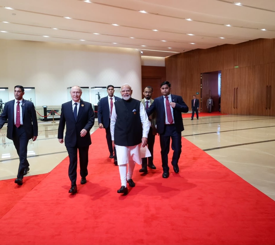 narendramodi's tweet photo. BRICS Summit 2026 gets underway in Delhi. https://t.co/WN7YWi5bTg