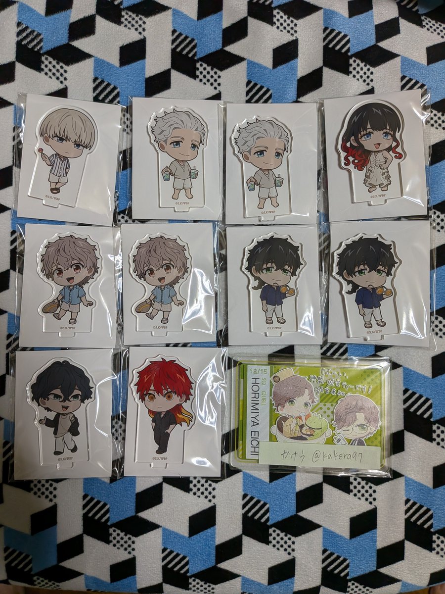 kakera97's tweet photo. 【交換】WIND BREAKER ウィンブレ コラボカフェ本舗 Sunset Resort Cafe サンセット アクリルスタンド

譲 画像参照

求
コースター 桜アップ 棪堂アップ 椿野引き
アクスタ 桜

郵送交換
蘇枋は桜との交換
ご不快でなければ複数提供可能
よろしくお願いいたします。 https://t.co/1ln5uu8o4K