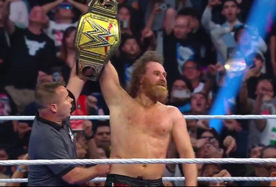 DiscussingWrsln's tweet photo. CM Punk (c) vs. Sami Zayn for the Undisputed WWE Championship on SmackDown received a 4.25-star rating from Dave Meltzer.

⭐⭐⭐⭐.25

(Source: WON DW) https://t.co/erw4Vxv5Nf