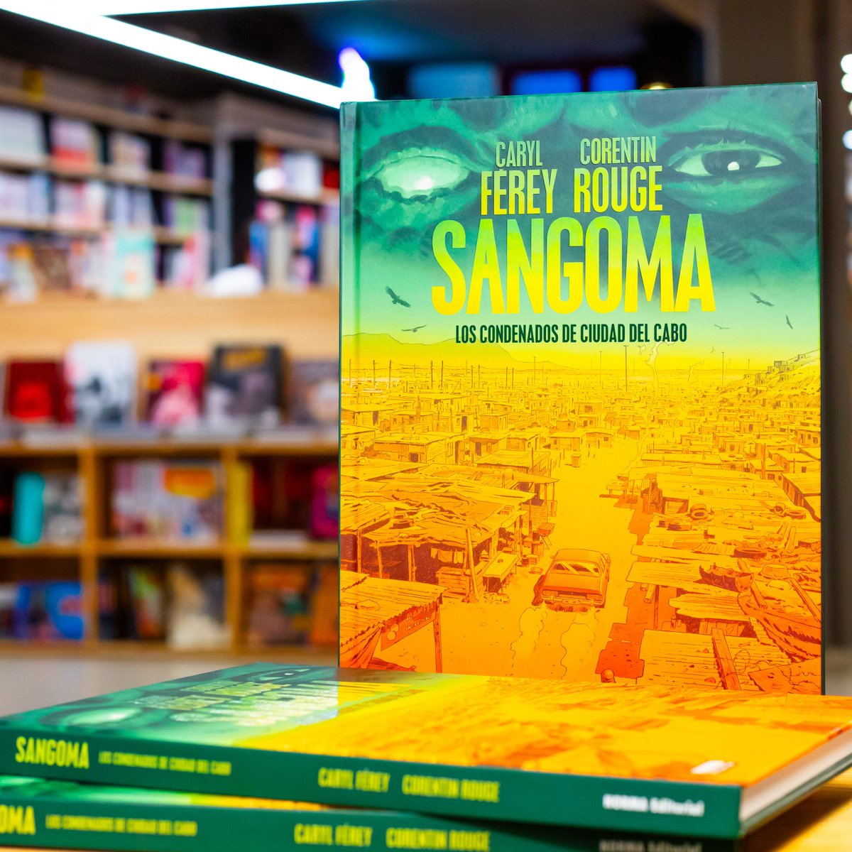 bsraydinn's tweet photo. NEWS

Norma Editorial finally brings us SANGOMA, the latest from artist Corentin Rouge with Caryl Férey: a thriller set in post-apartheid South Africa. https://t.co/1qygt7ChPV