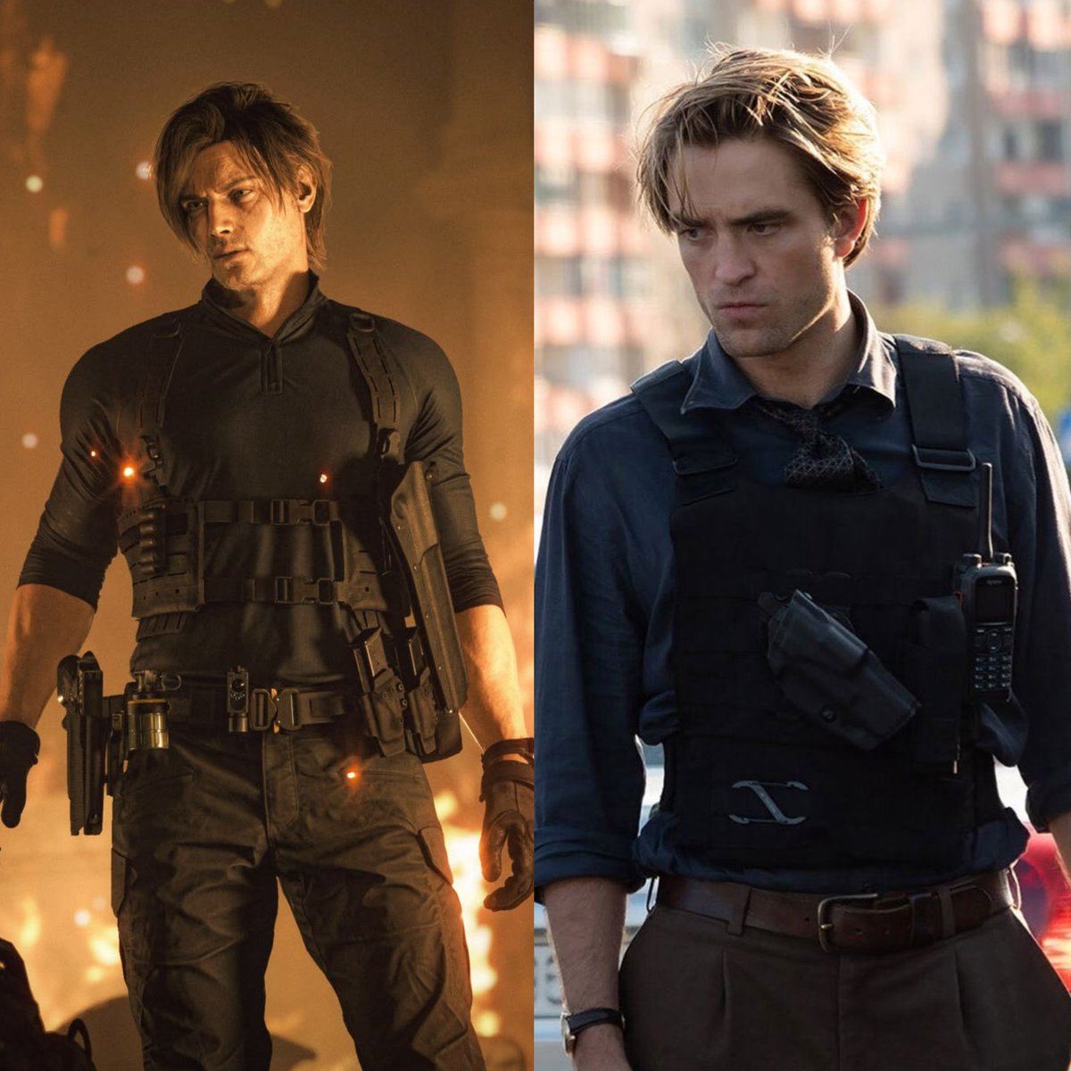 heyt_error's tweet photo. Robber Pattinson would be the perfect casting for leon kannedy 
Agree? https://t.co/NgmRriemhg