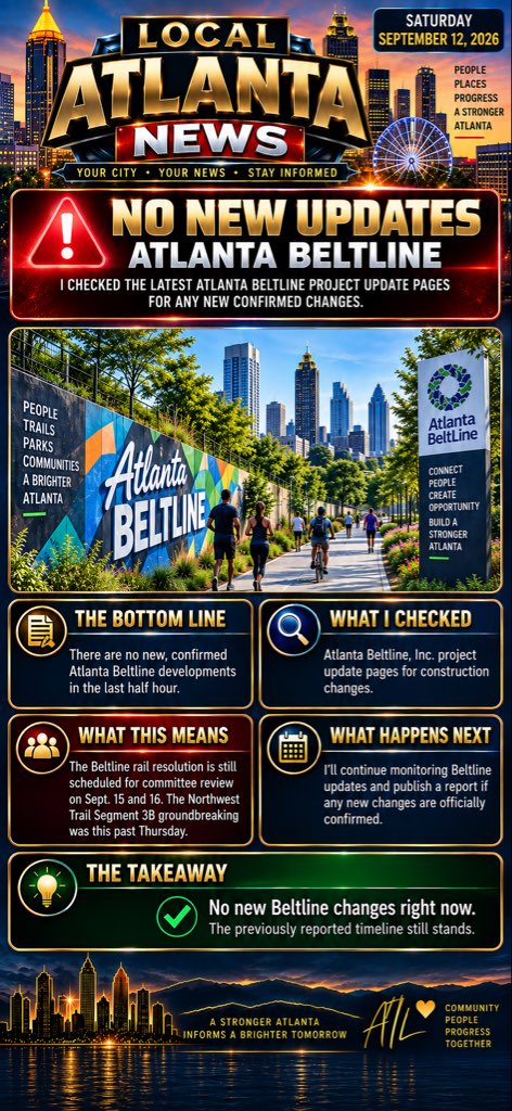 BrickCityGamer's tweet photo. Local Atlanta News Update: No New Confirmed Changes From Atlanta City Council, BeltLine, MARTA Or APD

#LocalAtlantaNews #AtlantaNews #AtlantaUpdates #MetroAtlanta #GeorgiaNews #AtlantaCityCouncil #AtlantaBeltLine #MARTA #AtlantaTransit #AtlantaPolice #APD #PiedmontPark https://t.co/kFPdb7HRL8