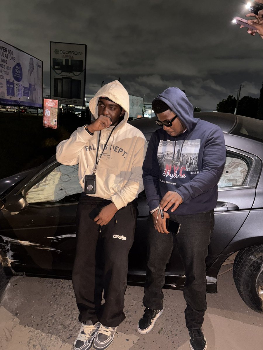 kevthewave's tweet photo. Got into an accident, I’m happy to be alive🙏🏾 https://t.co/wMdy87Pf8H