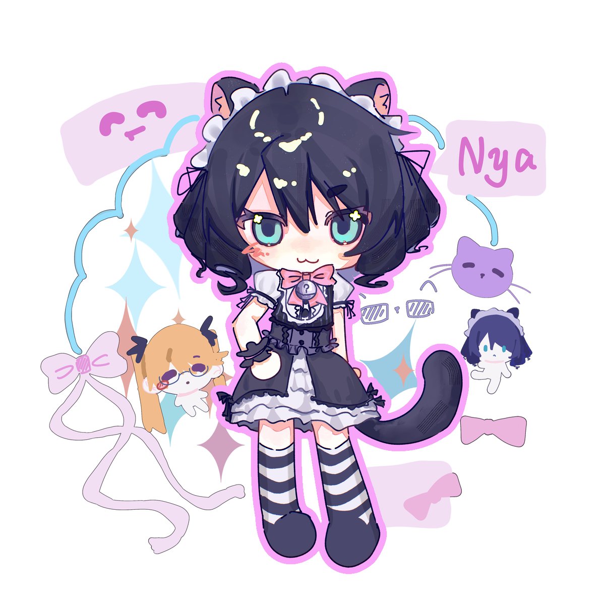 nannan5129's tweet photo. Isn't she really cute?😽
#SB69ファン創作 https://t.co/QEWnXlQFBU