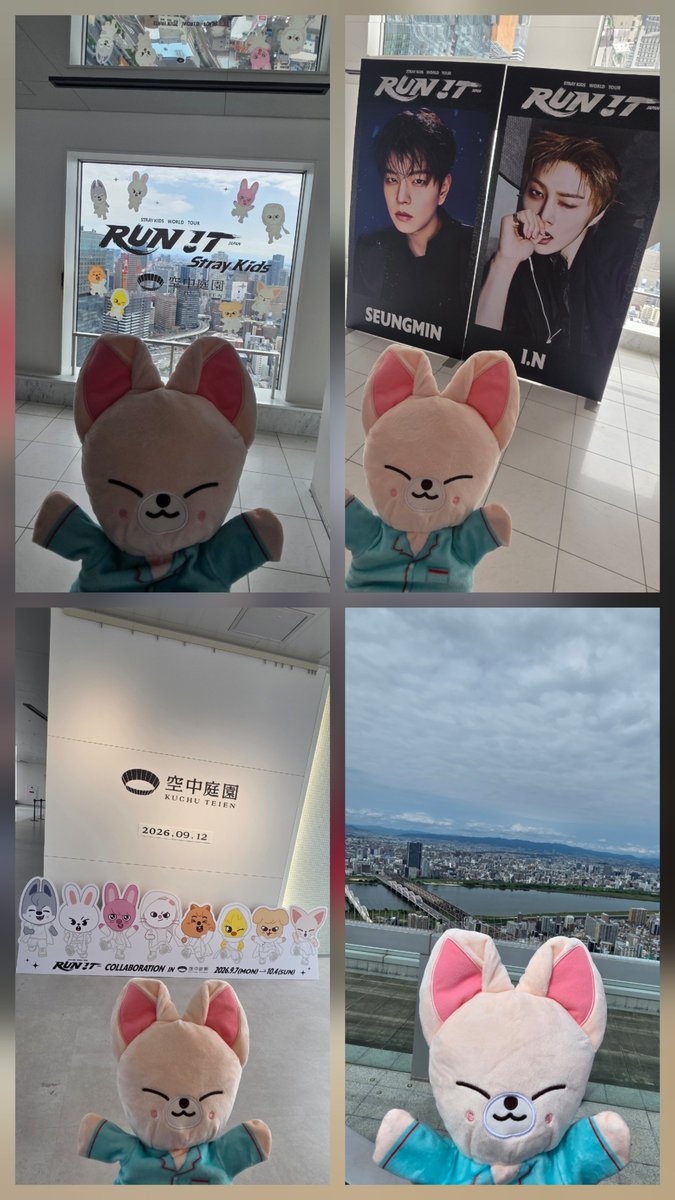 in_mini_28922's tweet photo. 4年ぶりにスカイビル空中庭園に🐥ペンちゃんと行ってきた！
大阪の景色を眺めながらとある誓いを立てた笑
来年こそは！
そして弾丸で台湾行こうか真剣に悩んでる🌀
お団子も美味しかったな🍡
コースターランダムチャレンジはポガリでした🐥
フォクシニーに京セラで誰か交換してください！ https://t.co/56dUSej61Z
