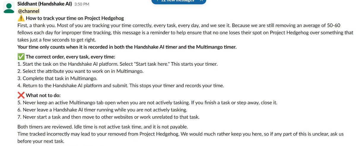 focusweb3766's tweet photo. General Lesson to anyone tasking on Project Hedgehog ✍🏼

CLOSE YOUR MULTIMANGO TAB AFTER WORKING AND NEVER LEAVE YOUR TIMER RUNNING FOR NO REASON ✍🏼📌 https://t.co/gNaJcs1iiH