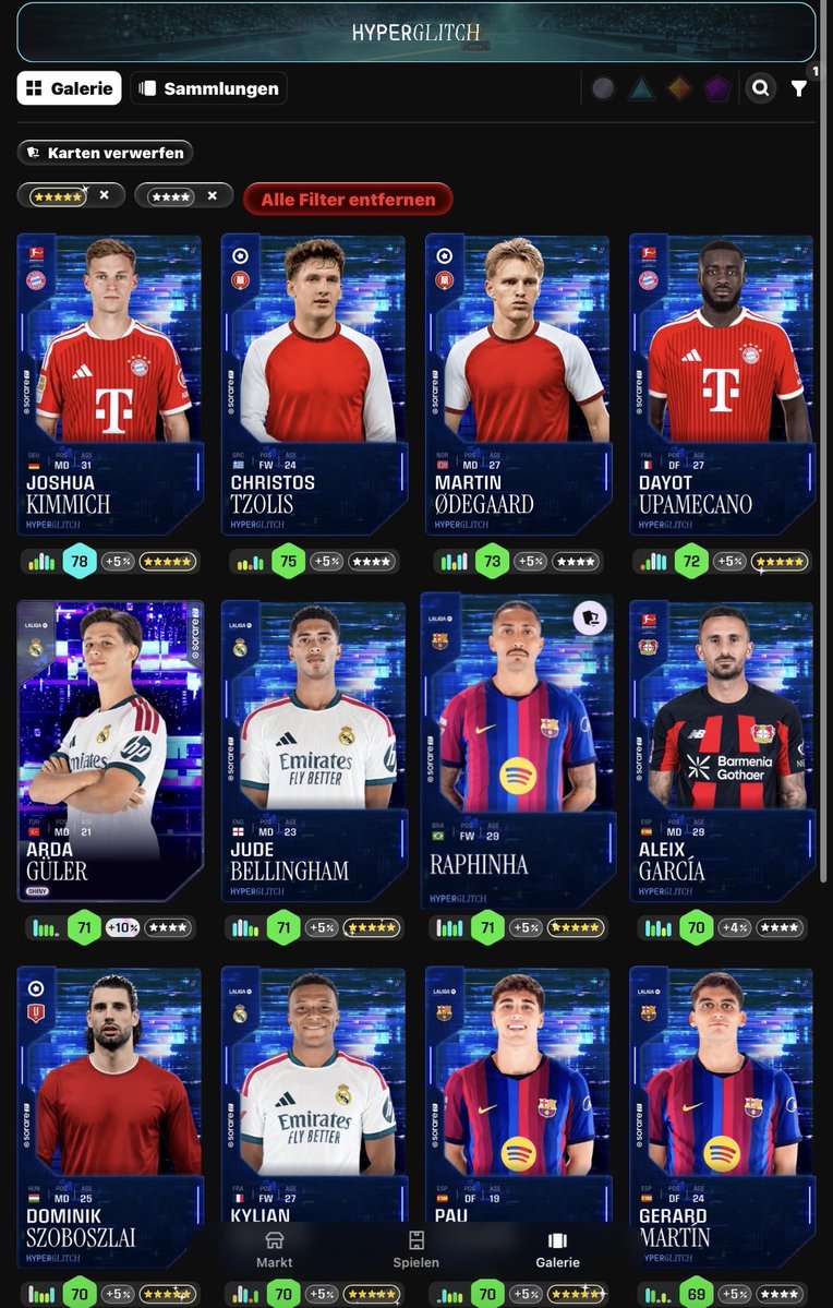 JannikR_'s tweet photo. Looking for a Sorare squad. Active every day; I have many good players. https://t.co/OnPdbUOgmO