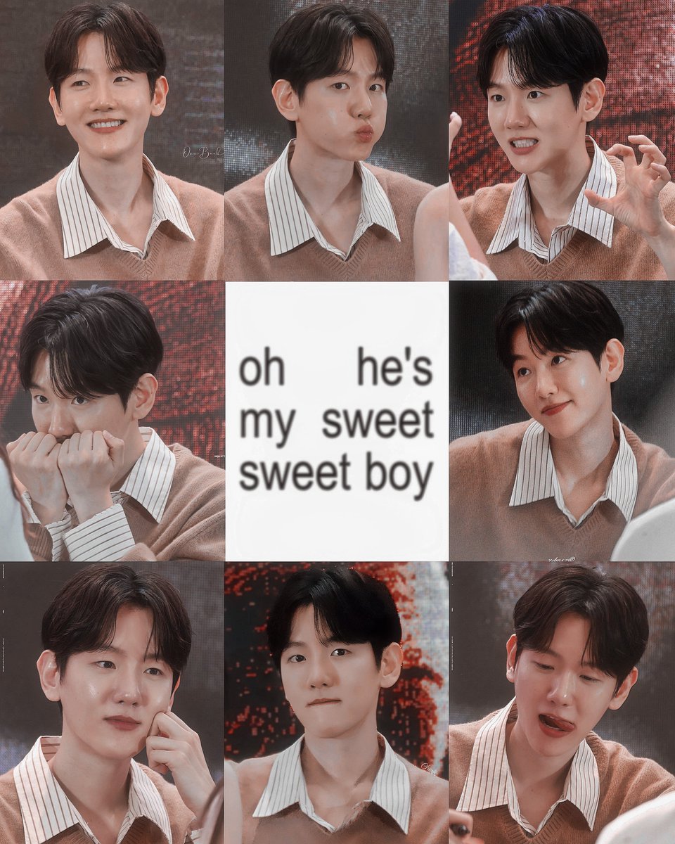 BBHE_'s tweet photo. I SWEAR BAEKHYUN IS LITERALLY THE SWEETEST IDOL EVER 🤍 https://t.co/8YeCF6HBOQ