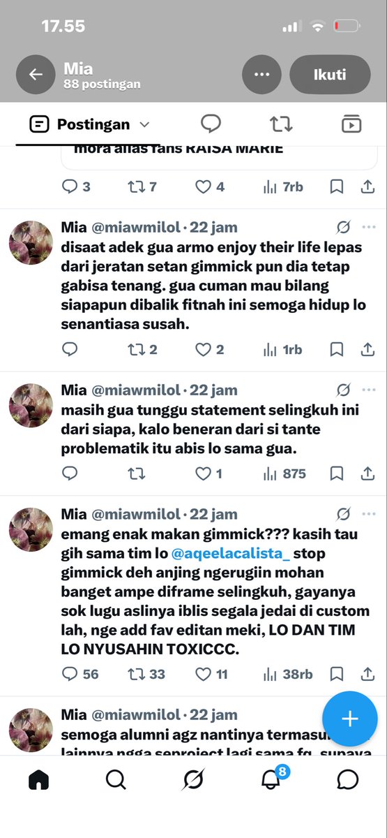 chkamncaa's tweet photo. @rahmahasanah389 TO RAISA MARIE, pls educate fans lo yang ini, bau banget soalnya ganggu https://t.co/1llp8WdKye