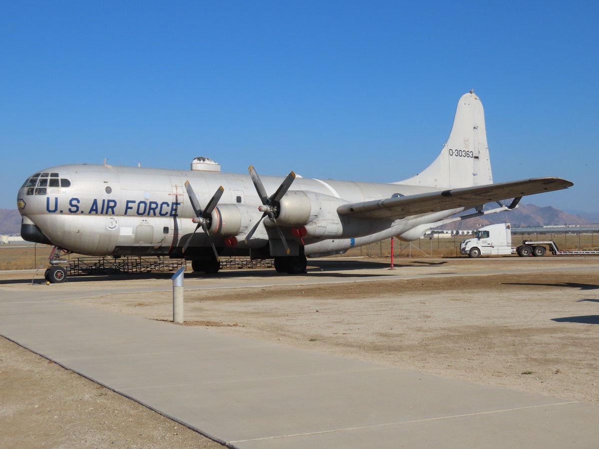 Rob_In_ABQ's tweet photo. Boeing KC-97L Stratofreighter on display at the March Field Air Museum (Sep 2024).

#AvGeeks https://t.co/fPMLUHTRxl