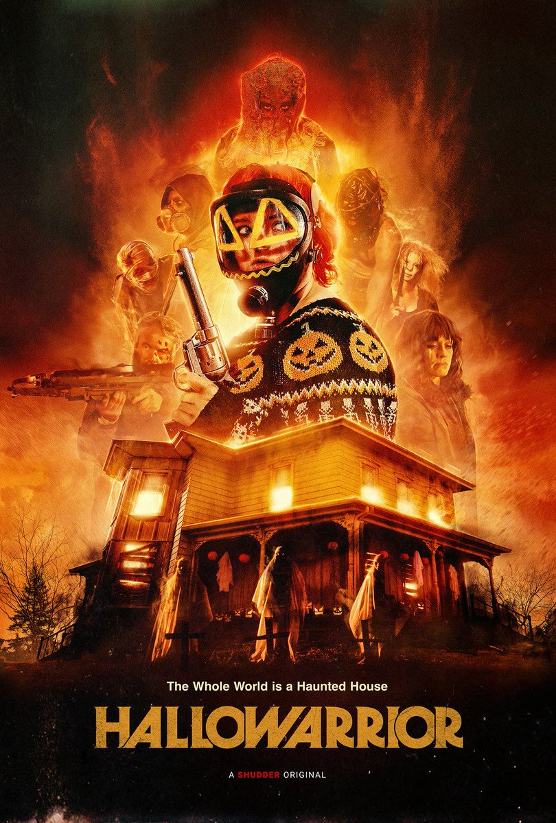 HorrorBrains's tweet photo. 💀 HALLOWARRIOR 💀
🎃 Alone in a plague-ravaged wasteland, a Halloween-obsessed survivor must defend her home when violent raiders arrive at her door.
👉 Full coverage » https://t.co/RSvFFSFB1y
#HorrorBrains #HorrorMovies #Hallowarrior #Apocalyptic #MillyShapiro #AjaniRussell #ShannynSossamon #Shudder