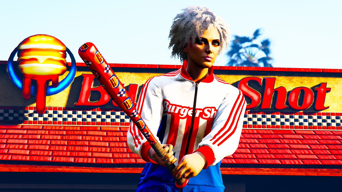 OhhCurly__'s tweet photo. 🍔❤️ Burger Shot Tracksuit 🍔❤️

@RockstarGames ⭐️
#GTAOnline #VGPUnite #VirtualPhotography #GTA5
#Curlistan #CurlysColection #PS5 #B1GMATIC
#SantaMuerteGang #GTAVSnapmatic #SnapmaticArt
#ARTEsnapmatic #VPRT #RockstarGames https://t.co/Lqf1jiG7AF