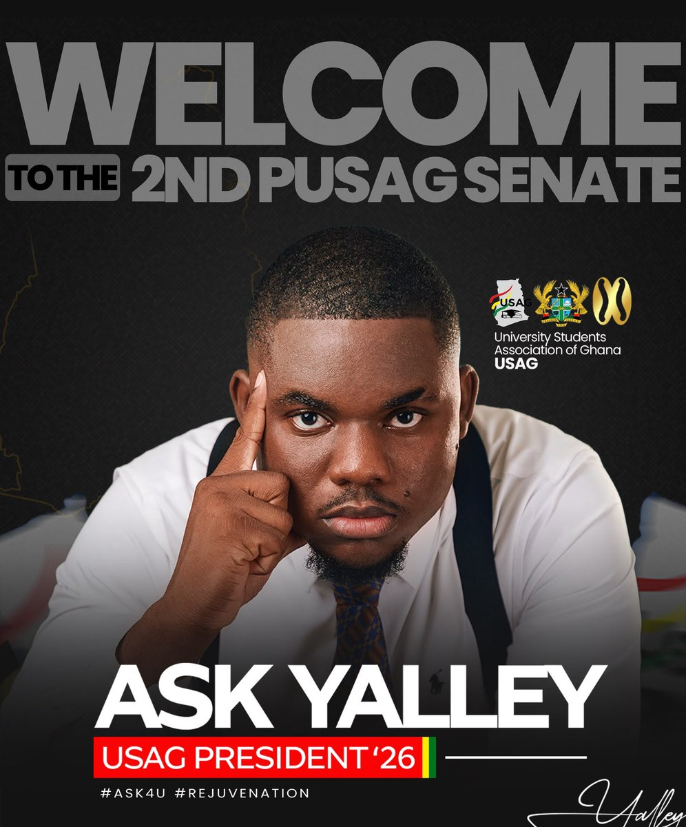bkaamo's tweet photo. ๐ฅ๐จ๐ฉ AKWAABA TO KOFORIDUA ๐ฉ๐จ๐ฅ
Albert Nana Kobina Yalley (ASK Yalley) extends a warm welcome to all Senators, esteemed Delegates, distinguished NEC members, and stakeholders to the 2nd Senate Meeting of PUSAG.
#ASK4USAG #TheRejuvenation #USAG26
โ๏ธ USAG PRESIDENT '26 โ๏ธ https://t.co/7XbpBjUcMi