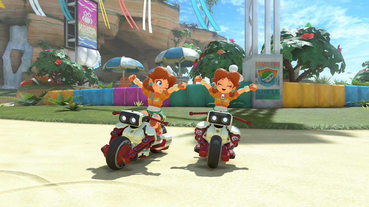 BecyMKW's tweet photo. Daisy 🌼🌼🌼
#princessdaisy #daisy #mariokartworld #nintendo #gaming #pictures #fun https://t.co/KAJtQO2gFJ
