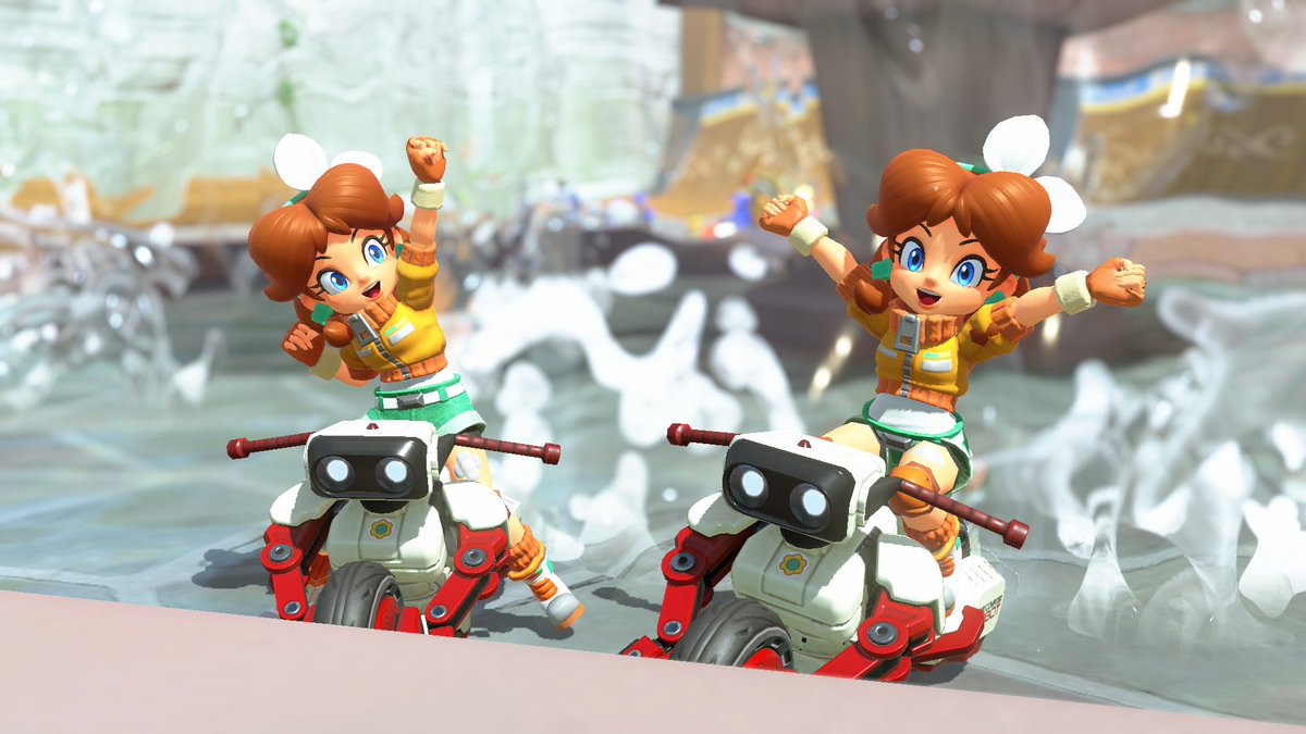 BecyMKW's tweet photo. Daisy 🌼🌼🌼
#princessdaisy #daisy #mariokartworld #nintendo #gaming #pictures #fun https://t.co/KAJtQO2gFJ