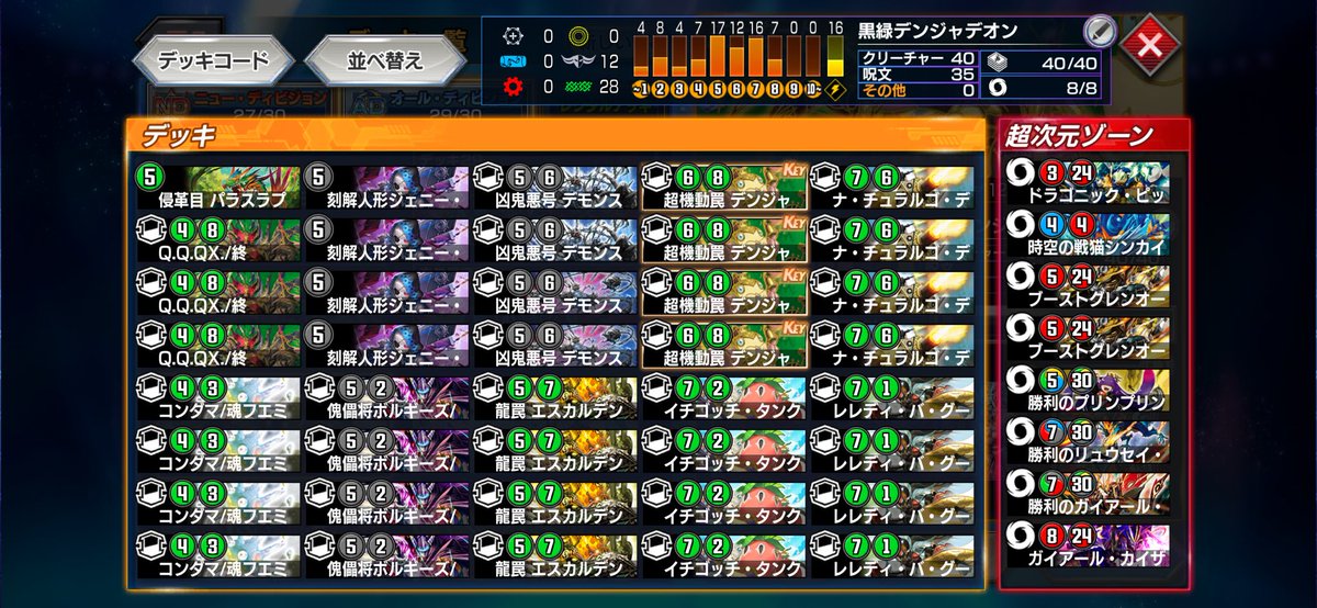 hakusa_nox's tweet photo. むっちゃ事後報告
両面マスター行きました
使用はNDは赤単轟轟轟とADは黒緑デンジャデオン
どっちともランクの基盤はデンジャデオンでNDだけキメ赤単轟轟轟でした
使用デッキはこちらに⤵︎ https://t.co/FU5y1ZAMD0