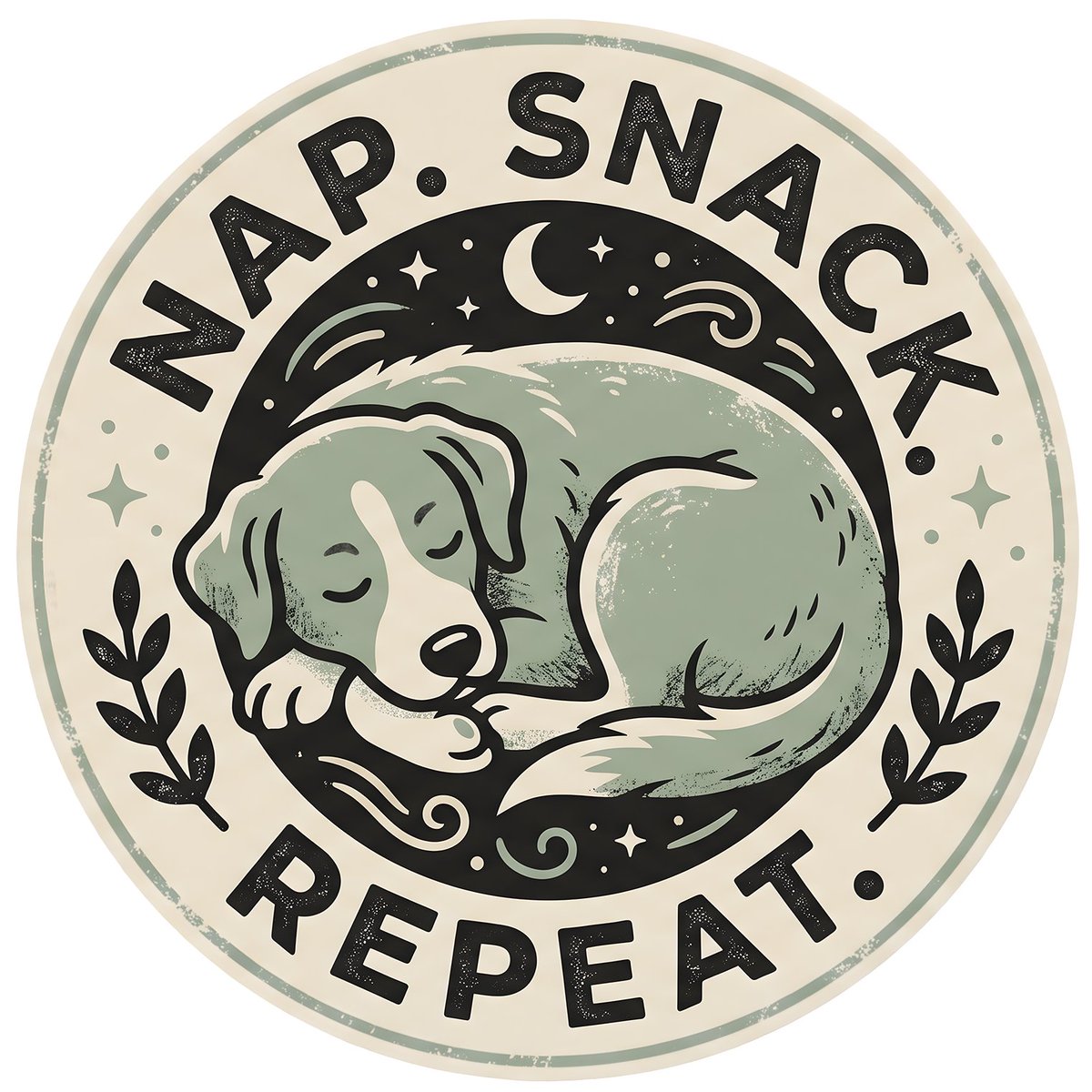 biniclicks's tweet photo. The ultimate cozy pet lover identity! 

Grab the brand new "Cute Sleepy Dog 'Nap Snack Repeat' Vintage Badge - Cozy Pet Lover T-Shirt" 

#Design, #Art, #Style, #SmallBusiness, #POD, #PrintOnDemand, #Merch

Check out this product! https://t.co/eFhVmTIpSU https://t.co/i4NlK17Ou6