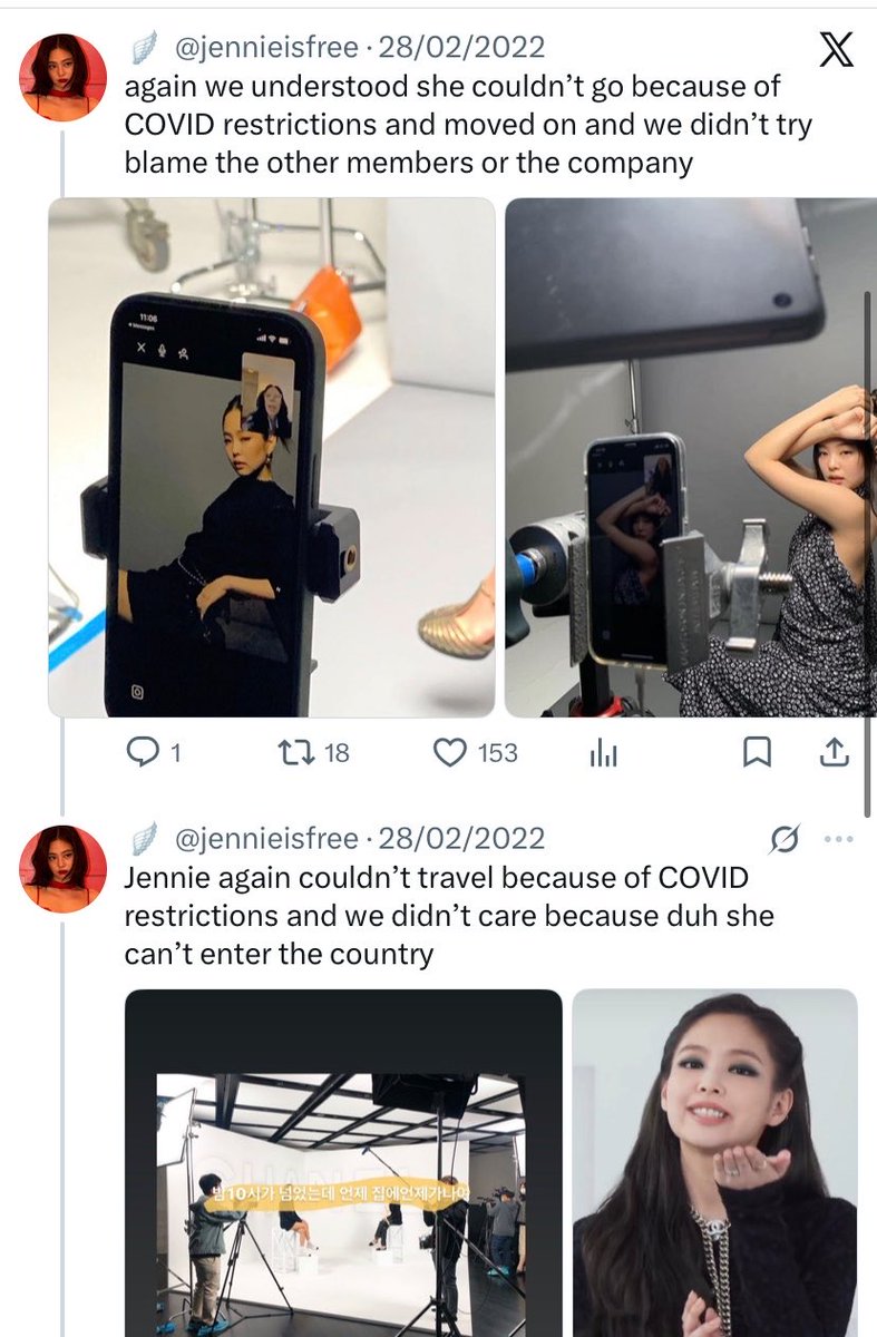 jennieisfree's tweet photo. enough with the lies! https://t.co/7KAxDWYOgz
