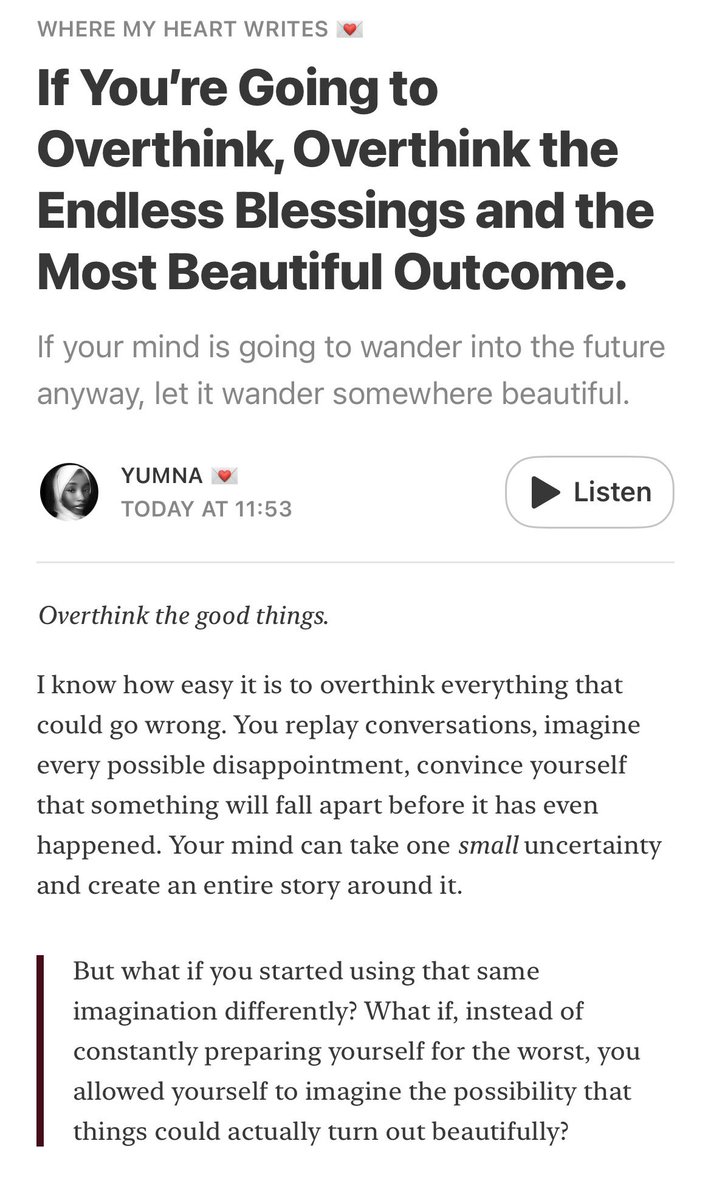 yumnah_elkhabir's tweet photo. new substackkkk 🥺💗 https://t.co/j3ka0pQFrU