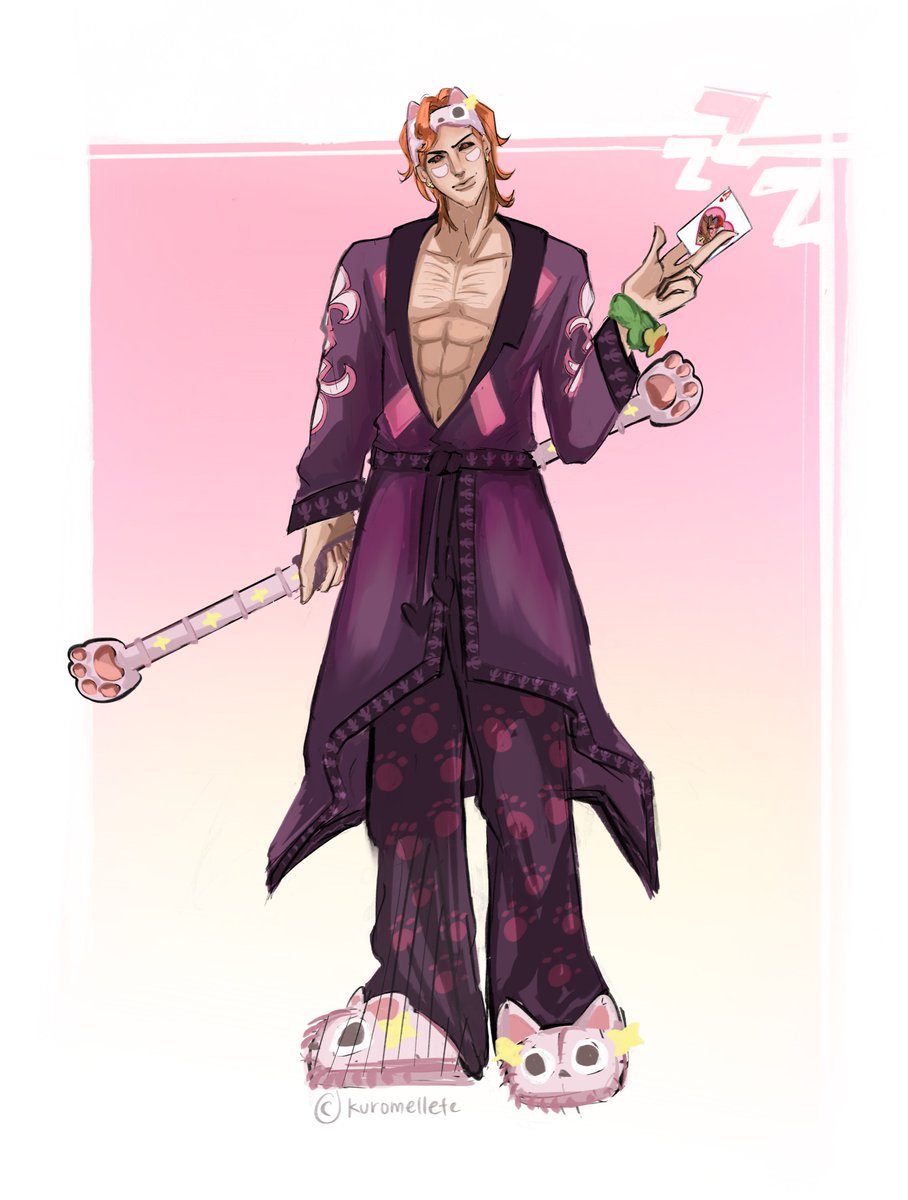kuromellete's tweet photo. First look at Gambit Pajamas Party Skin! Looks like an epic skin🥳 #MarvelRivals https://t.co/mVPAvGo0mp