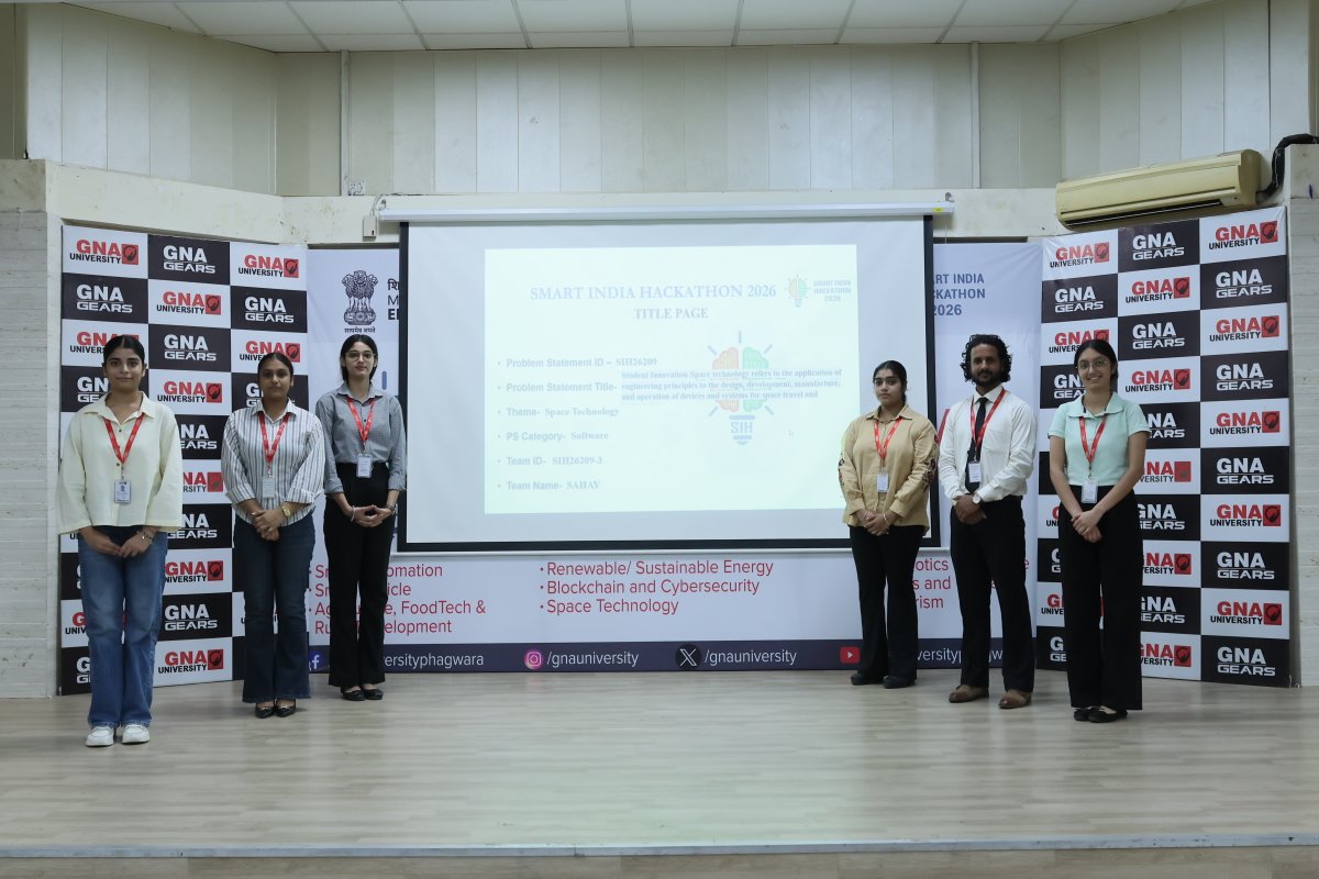 GnaUniversity's tweet photo. #GNAUniversity organized #SIH2026 as part of the Government of India’s flagship initiative, the Smart India Hackathon.
#SmartIndiaHackathon #Hackathon2026 #Innovation #StudentInnovation #Entrepreneurship #TechForGood #FutureLeaders #AI #MachineLearning #Robotics #Automation https://t.co/CoMsjtk2gt