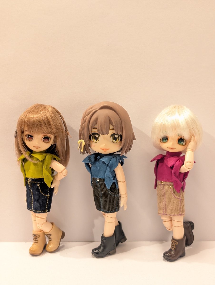 tococodoll's tweet photo. セットでいくか、トップスとスカートそれぞれでいくか🤔
トップスだけならリロロちゃんも着れるし、別々にしたほうがよさそうかな🥺 https://t.co/WxwQ5enwTe