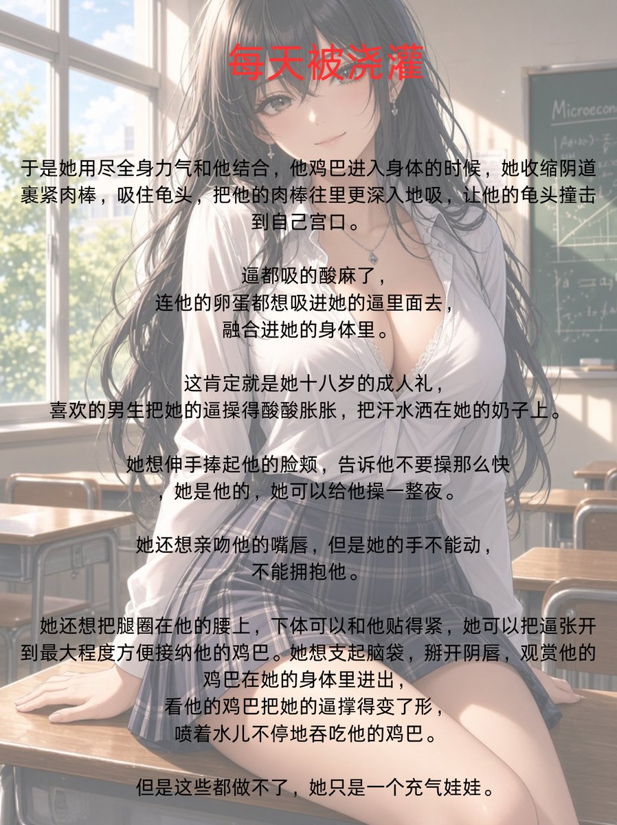 xilmfy's tweet photo. 📚：每天被浇灌
🌴：男女 高黄 校园
🍄 洛溪南心跳又开始加速了，李依林打完篮球坐在她的前面，男生浑身散发着一股热腾腾的汗味，清春活力。他长得阳光帅气，手里握着玻璃水杯，由于刚刚打完篮球，他正大口大口地灌水。

　凸起的喉结随着水灌入喉咙而上下滚动，她看得喉头一紧，感觉自己也渴了。 https://t.co/sFy3OUCOXa
