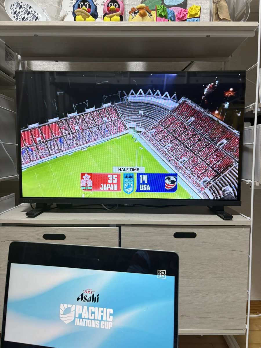 okeke1984's tweet photo. 同じ試合をJ-SPORTS(アマプラ)とDAZNで観てる🏉 https://t.co/qfXatI73oS