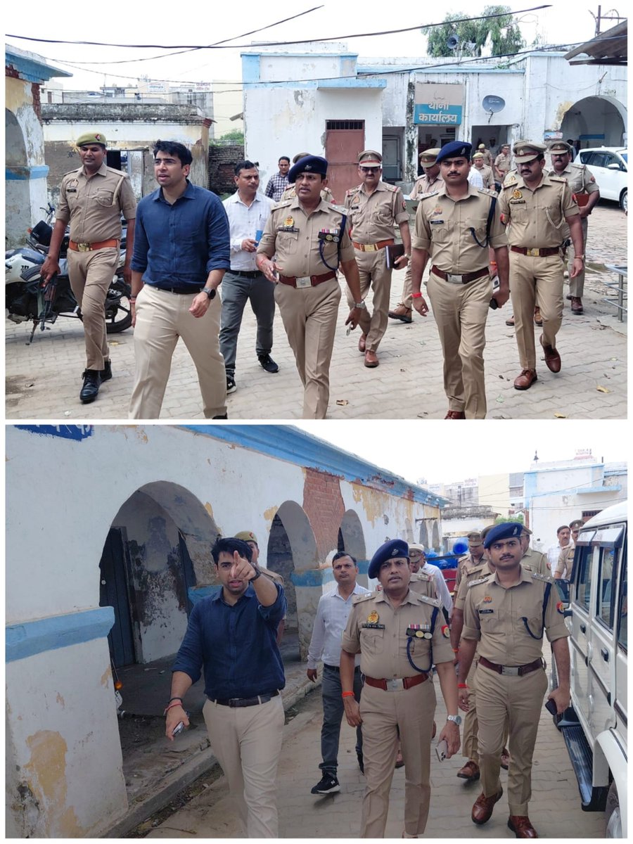 dm_hathras's tweet photo. थाना समाधान दिवस के अवसर पर जिलाधिकारी अतुल वत्स ने पुलिस अधीक्षक चिरंजीव नाथ सिन्हा के साथ थाना कोतवाली नगर हाथरस पहुंचकर फरियादियों की समस्याओं एवं शिकायतों को सुना। 

जिलाधिकारी ने संबंधित अधिकारियों को निर्देश दिए कि प्रत्येक शिकायत का निष्पक्ष, गुणवत्तापूर्ण एवं समयबद्ध निस्तारण सुनिश्चित किया जाए। भूमि संबंधी विवादों में राजस्व एवं पुलिस विभाग की संयुक्त टीम गठित कर मौके पर जांच तथा प्रत्येक शिकायत का भौतिक सत्यापन अनिवार्य रूप से कराया जाए।

उन्होंने कहा कि जनशिकायतों का त्वरित एवं प्रभावी निस्तारण शासन की प्राथमिकता है। शिकायतों के निस्तारण में किसी भी प्रकार की लापरवाही न बरती जाए तथा फरियादियों को नियमानुसार प्रभावी समाधान उपलब्ध कराया जाए।

@CMOfficeUP @UPGovt
@myogiadityanath @InfoDeptUP
@ChiefSecyUP

#थाना_समाधान_दिवस  #जनशिकायत #सुशासन #Hathras #DistrictAdministrationHathras #dmhathras