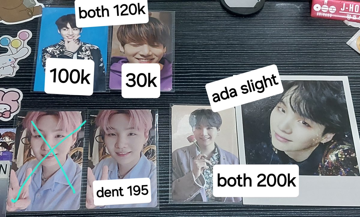 lizkath23_'s tweet photo. Mau izin jualan lg wtsku 😖💜 yg mau bs dm aja yaa, kalo g bls2 mention jg bole

Please help RT 💜🙏tysm!
WTS BTS Ready INA 🇮🇩 1
🧚‍♀️ Price on pict (exc admin 🍊)
🧚‍♀️ Keep event DP 50%
🏡 Dom Jatim
 WW Shipping  with ina address

wts arirang suga jimin jungkook namjoon tae hobi sell https://t.co/I8QYCB0T5O
