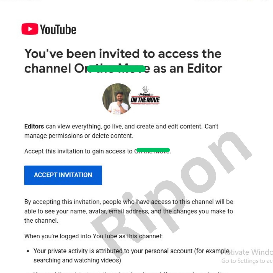 bdripondm's tweet photo. Another client from the United States has brought me on board as an editor for their YouTube channel.

Sincere thanks for the trust and the opportunity.

#youtubeeditor #youtubeseo #youtubegrowth #digitalmarketing #socialmediagrowth #youtubemarketing #usclient #bdripondm https://t.co/Sh1ahEH25M