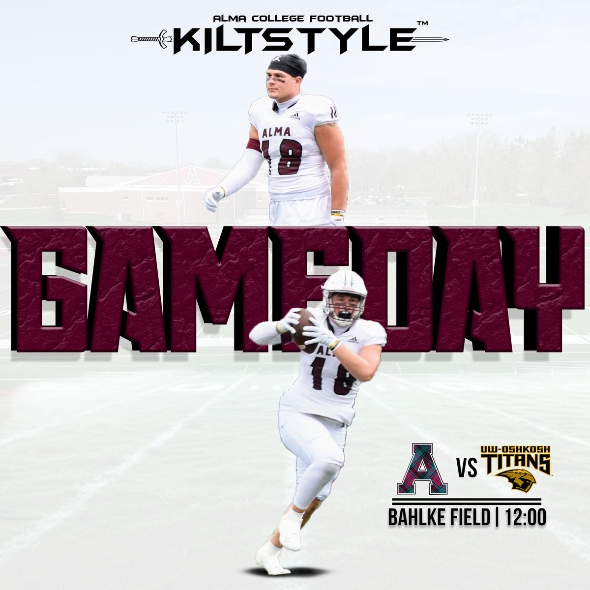 AlmaScotsFB's tweet photo. Back on Bahlke!
#KILTstyle https://t.co/TIx739Gz2s