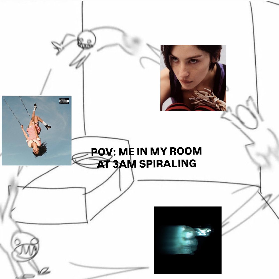 gracieabramsbg's tweet photo. Me spiraling for the past 3 months https://t.co/Kj4TD8U6J5
