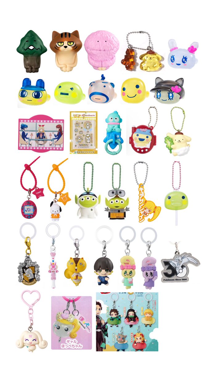 thl4xf's tweet photo. @0 めじるしアクセサリー ガチャ お譲りします

譲 画像1~3

求 定価買取(+送料) または 未所持めじるし交換

⭐️画像1は3枚目から同数以上抱き合わせ
⭐️画像2.3単体譲渡可能

都内手渡しまたは郵送(フリマ等手数料負担で可)
条件良い方優先します

🔍アンパンマン サンリオ ツムツム トイストーリー https://t.co/0v0upVGZPF