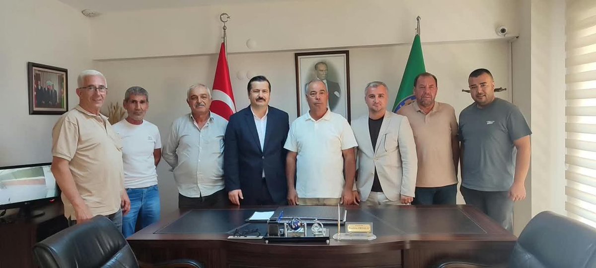 mhpselcuk35's tweet photo. İlçe Yönetim Kurulu üyelerimiz ile birlikte Selçuk Ziraat Odası’nı ziyaret ederek, Oda Başkanımız Sayın İbrahim Erdallı ve kıymetli yönetim kurulu üyeleriyle bir araya geldik.
İbrahim Çerçioğlu
MHP Selçuk İlçe Başkanı https://t.co/fsKrWEk75H