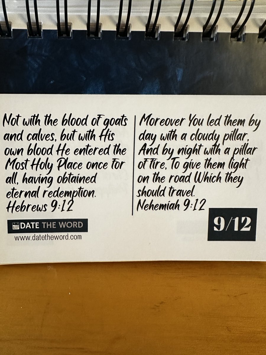 DwayneCarson's tweet photo. Bible @ Breakfast Bible @ Bed for September 12 (9/12)
#Datetheword https://t.co/0Duvr04jbV